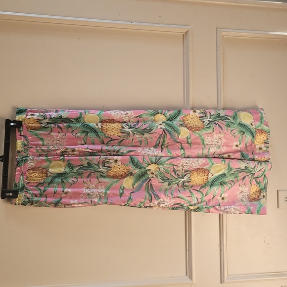 Show Me Your MuMu, Paradise PJ Set, Hannah's Pineapple Dream, Sz L - Picture 6 of 7